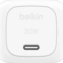 Belkin BoostCharge USB-C Wall Charger For iPhone/Samsung/Google, White