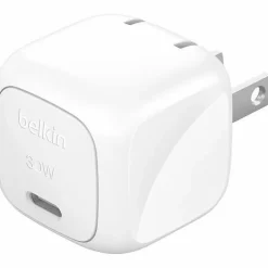 Belkin BoostCharge USB-C Wall Charger For iPhone/Samsung/Google, White