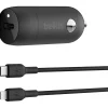 Belkin Boost↑Charge™ 30-Watt Fast Car Charger, Black