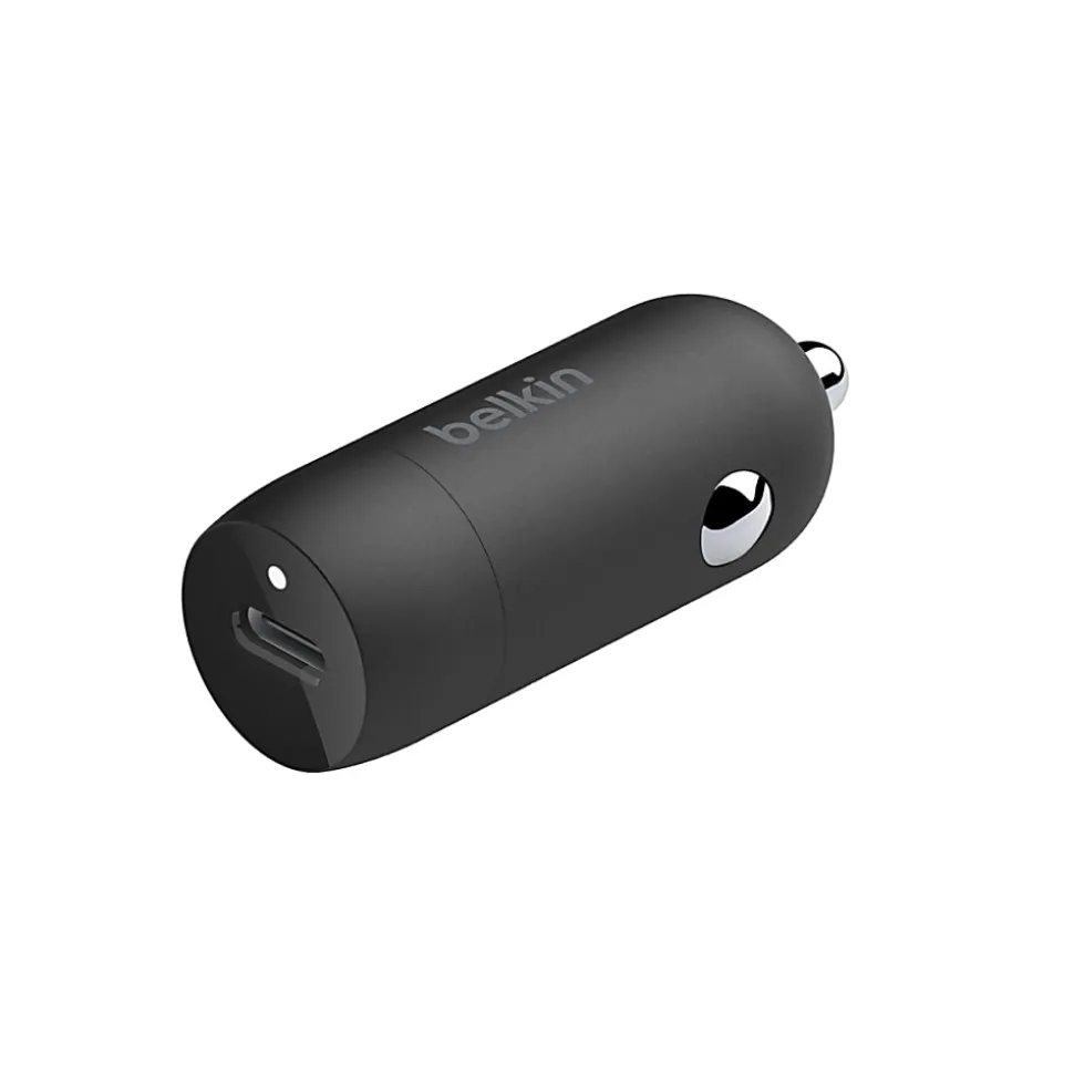 Belkin Boost↑Charge™ 30-Watt Fast Car Charger, Black