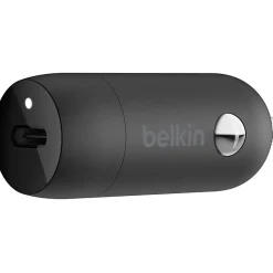 Belkin Boost↑Charge™ 30-Watt Fast Car Charger, Black