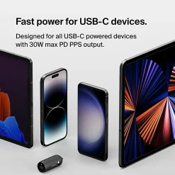 Belkin BoostCharge 30W USB-C Car Charger