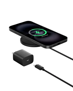 Belkin BoostCharge 15W Wireless Charging Pad, Black