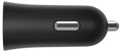 Belkin® BOOST UP™ Quick Charge™ 3.0 Car Charger with USB-A to USB Type-C Cable, 4', Black