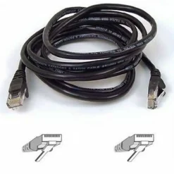 Belkin Cat5e Network Cable - RJ-45 Male Network - RJ-45 Male Network - 14ft - Black