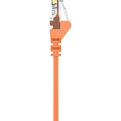 Belkin Cat5e Patch Cable - RJ-45 Male Network - RJ-45 Male Network - 10ft - Orange