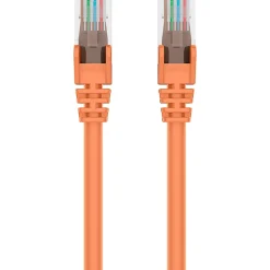 Belkin Cat5e Patch Cable - RJ-45 Male Network - RJ-45 Male Network - 10ft - Orange
