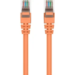 Belkin Cat5e Patch Cable - RJ-45 Male Network - RJ-45 Male Network - 10ft - Orange