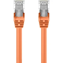 Belkin Cat5e Patch Cable - RJ-45 Male Network - RJ-45 Male Network - 10ft - Orange