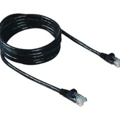Belkin Cat.6e UTP Patch Network Cable - 10 ft Category 6 Network Cable  - A3L98010BLK