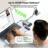Belkin Connect 8-Port Dual Display USB-C Hub For Display, Monitor, Workstation, Notebook, MacBook, Tablet, Smartphone