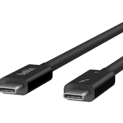 BelkinĀ® CONNECT Thunderbolt 4 Cable, 3.28', Black