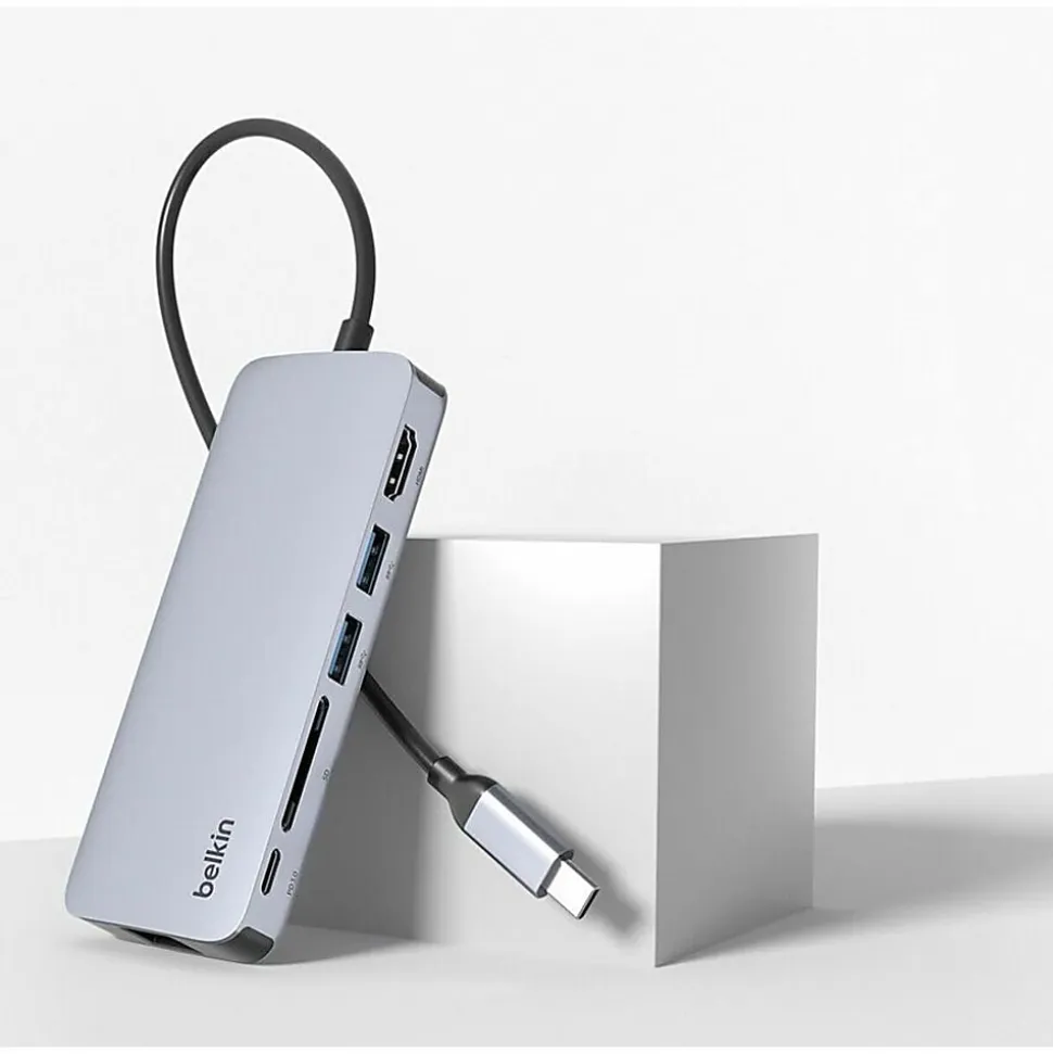 Belkin Connect USB-C 6-in-1 Multiport Hub, AVC008FQSGYV2