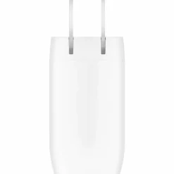 Belkin Dual USB-C Wall Charger w/PPS 60W for Apple iPhone, Galaxy, Google - Compatible w/USB-C to Lightning & US - WCB010DQWH