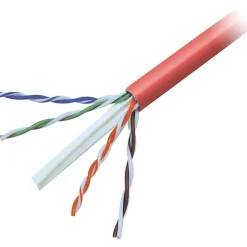 Belkin FastCAT 6 Patch Cable, 1000ft - Red - 24AWG, RJ45 350mhz - Bulk Cable - 1000ft - Red