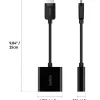 Belkin HDMI to VGA Video Adapter Converter with Audio - 1920x1080 - HDMI/USB/VGA/mini-phone A/V Cable  - AV10170BT
