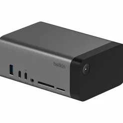 Belkin 11-in-1 Triple Display USB-C Docking Station, 10 Gbps, Grey, INC020TTSGY