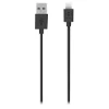 Belkin® MIXIT Lightning-To-USB ChargeSync Cables, 4', Black, Pack Of 2 Cables