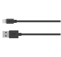 Belkin® MIXIT Lightning-To-USB ChargeSync Cables, 4', Black, Pack Of 2 Cables