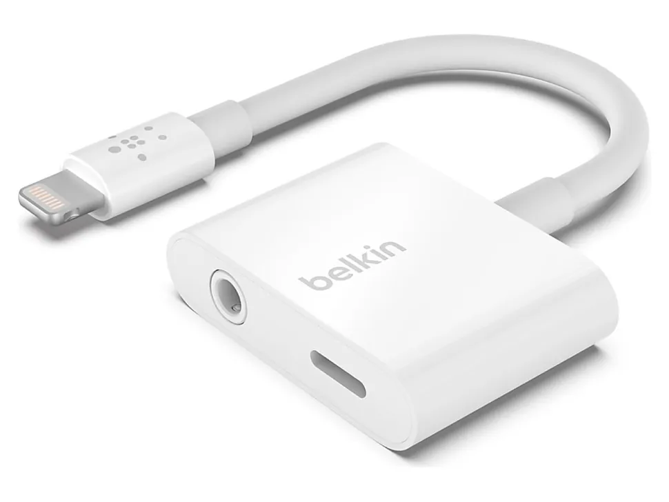 Belkin 3.5 mm Audio + Charge RockStar, White, F8J212BTWHT