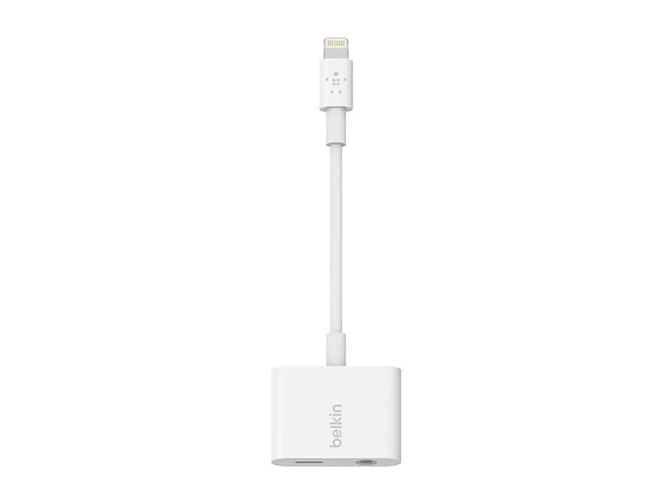Belkin 3.5 mm Audio + Charge RockStar, White, F8J212BTWHT