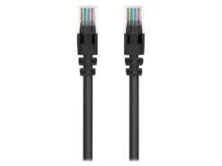 Belkin - Patch cable - RJ-45 (M) to RJ-45 (M) - 25 ft - UTP - CAT 5e - molded, snagless - black -  - A3L79125BLKS