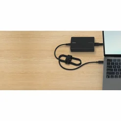 Belkin Portable USB-C Core GaN Power Adapter - 100W - w/ 8ft Power Cable - Laptop Charger - Black - 100 W - 8 ft Cable - Black