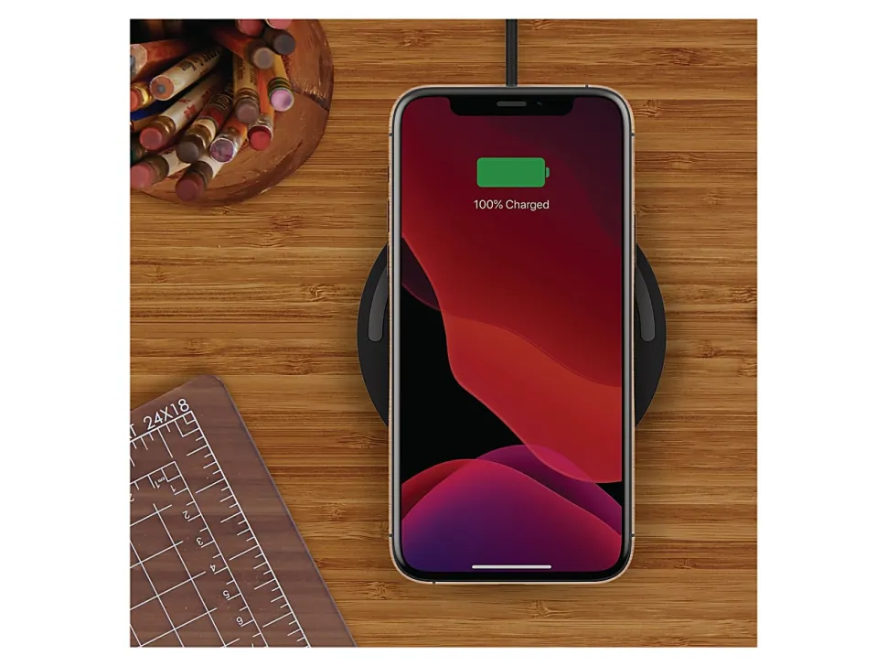 Belkin Quick Charge 10-Watt Wireless Charging Pad, Black