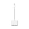 Belkin Rockstar Audio + Charge - Lightning Cable & iPhone Charger Adapter, 12W, White