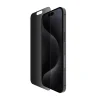 Belkin ScreenForce Pro - Screen protector for cellular phone - 2.5D - glass - with privacy filter - glass - for Apple iPhone 15 Pro Max