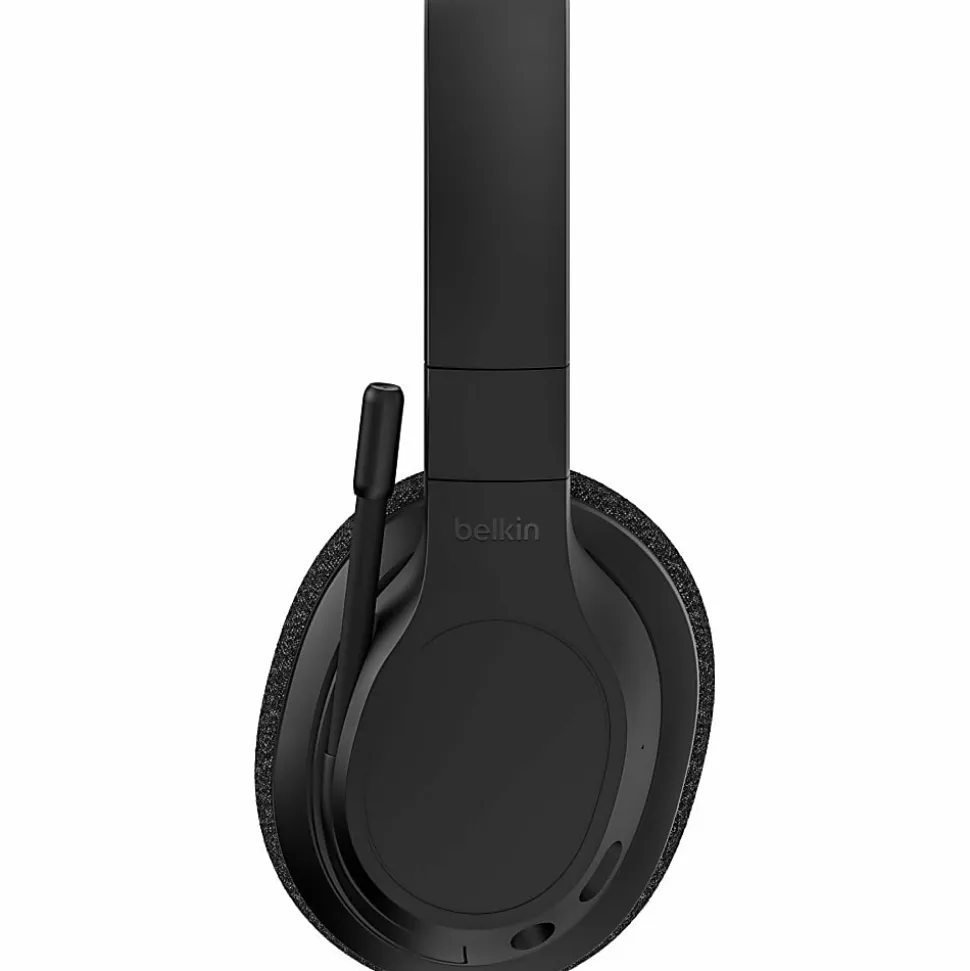 Belkin SoundForm Adapt Wireless Over-Ear Headset, Headphones - AUD005BTBLK