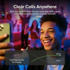 Belkin SoundForm Anywhere AUC014FQBK Earset - Stereo - True Wireless - Bluetooth - Earbud - Binaural - In-ear - Black