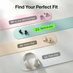 Belkin SoundForm Anywhere AUC014FQBK Earset - Stereo - True Wireless - Bluetooth - Earbud - Binaural - In-ear - Black