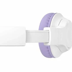 Belkin SoundForm Inspire Wired Over-Ear Headset for Kids, Lavender/White