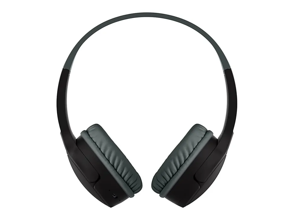 Belkin SOUNDFORM Mini Wired On-Ear Headphone for Kids - Stereo - Mini-phone (3.5mm) - Wired - Over-th - AUD004BTBK