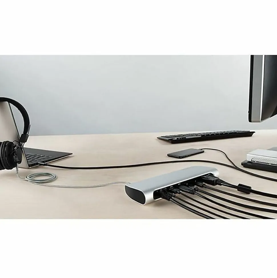 Belkin Thunderbolt 3 Cable (USB-C to USB-C, 100W) - 2.60 ft Thunderbolt 3/USB-C Data Transfer Cable - F2CD084BT08MBK