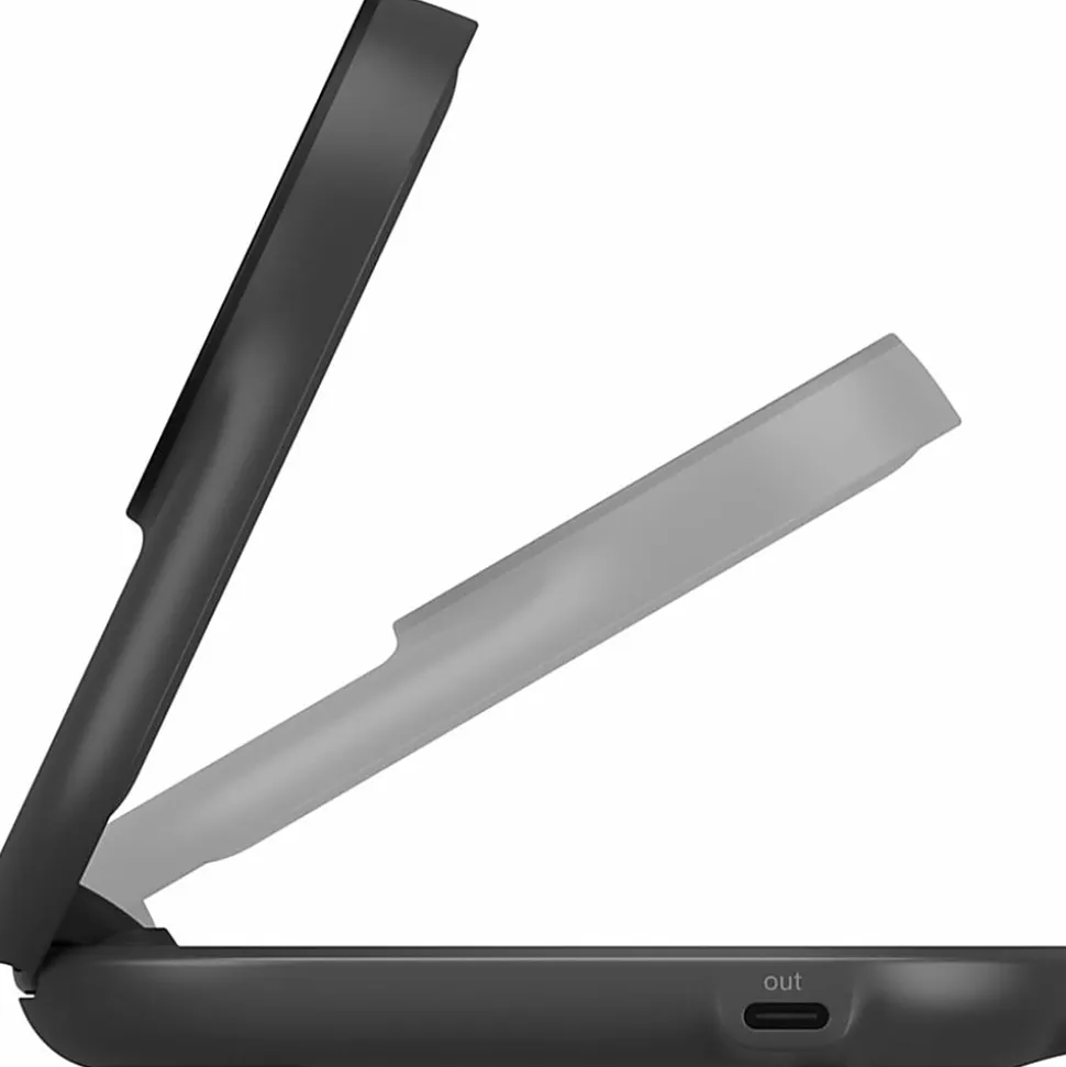 Belkin UltraCharge 2-in-1 Foldable Magnetic Charger with Qi2 25W, WIZ039TTBK