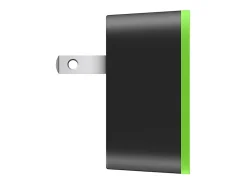 Belkin Universal Home Charger - Power adapter - 12 Watt - 2.4 A (USB) - on cable: Micro-USB - black