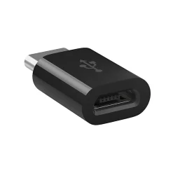 Belkin - USB adapter - USB-C (M) to Micro-USB Type B (F) - USB 2.0 - black