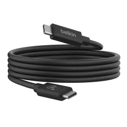 Belkin USB4 Cable, 240W + 20Gbps For Mac/Windows/Chromebook, Black, INZ004TT1.2MBK