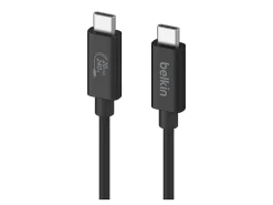 Belkin USB4 Cable, 240W + 20Gbps For Mac/Windows/Chromebook, Black, INZ004TT1.2MBK