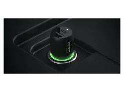 Belkin® 37-Watt Dual Car Charger With PPS, Black