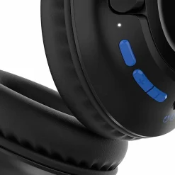 Belkin Wireless Over-Ear Headset for Kids with Mic - On-Ear Earphones  - AUD006BTBLK