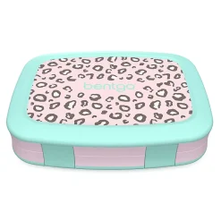 Bentgo Kids Lunch Box, 2"H x 6-1/2"W x 8-1/2"D, Leopard