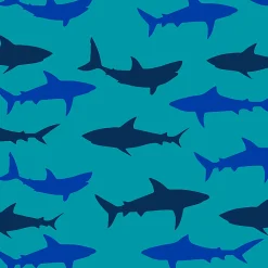 Bentgo Kids Prints Tritan Water Bottle, Shark