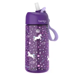 Bentgo Kids Prints Tritan Water Bottle, Unicorn