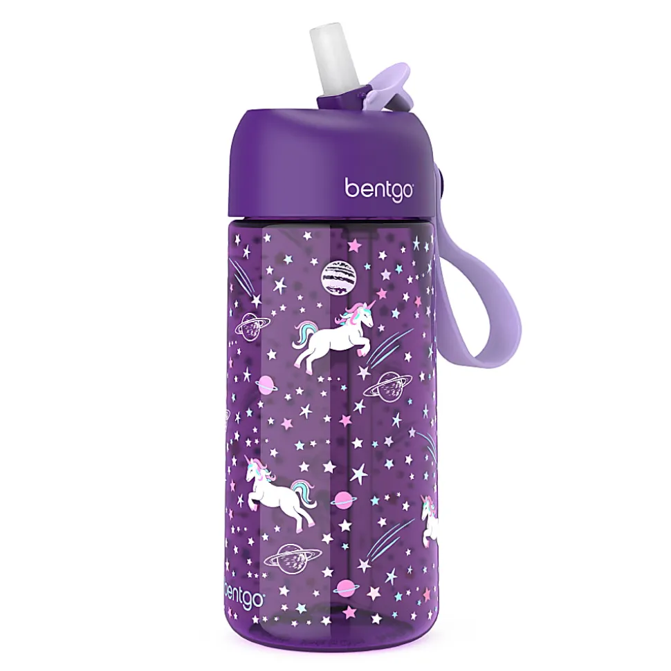 Bentgo Kids Prints Tritan Water Bottle, Unicorn