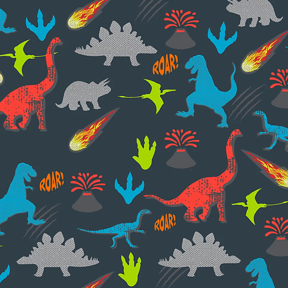 Bentgo Kids Prints Tritan Water Bottle, Dinosaur