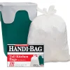 Berry Handi-Bag Flap Tie Tall Kitchen Bags, Small Size, 13 gal Capacity, 23.50"x 29", 0.60 mil (15 Micron) Thickness, 600 Count - HAB6FK100CT