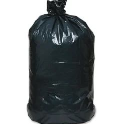 Berry Reclaim Heavy-Duty Recycled Can Liners - Extra Large Size - 60 gal Capacity - 38"x 58"x1.65 mil (42 Micron) Thickness - RNW6060, 100-Pack